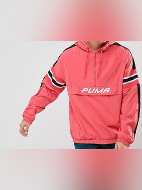Puma Pullover Windbreaker Jacket